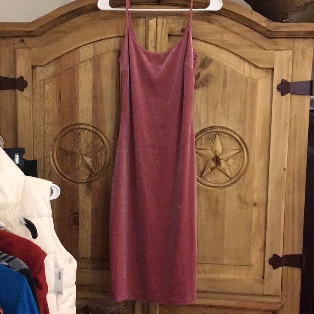 Velvet Bodycon Dress